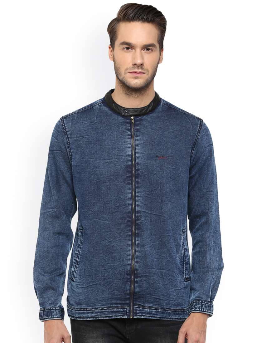 Mufti blue denim jacket sale
