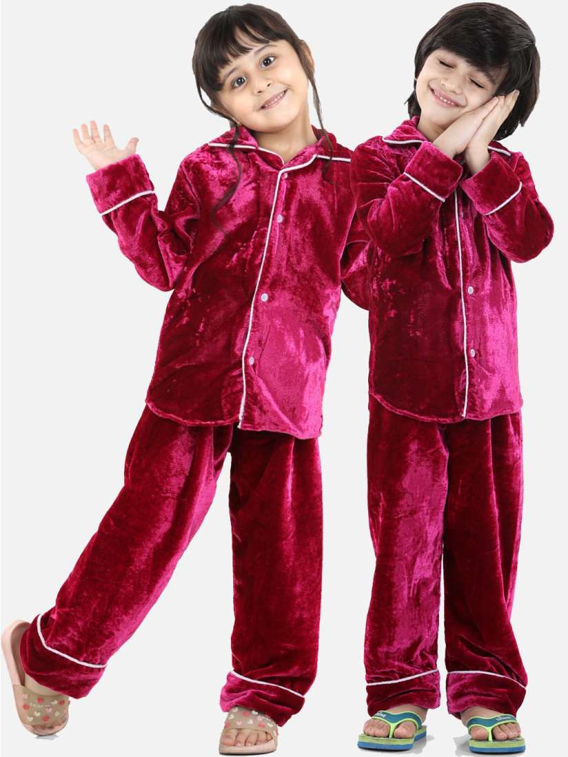 Velvet night suit deals