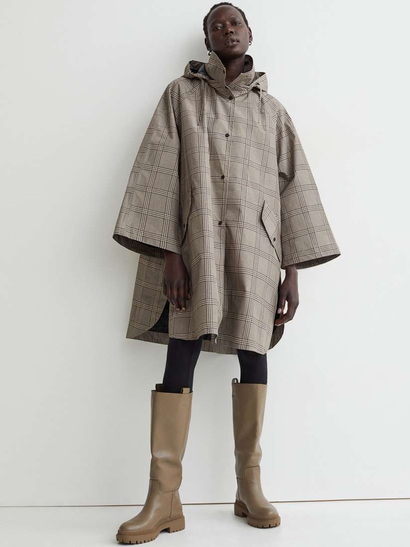 Womens oversized raincoat on sale