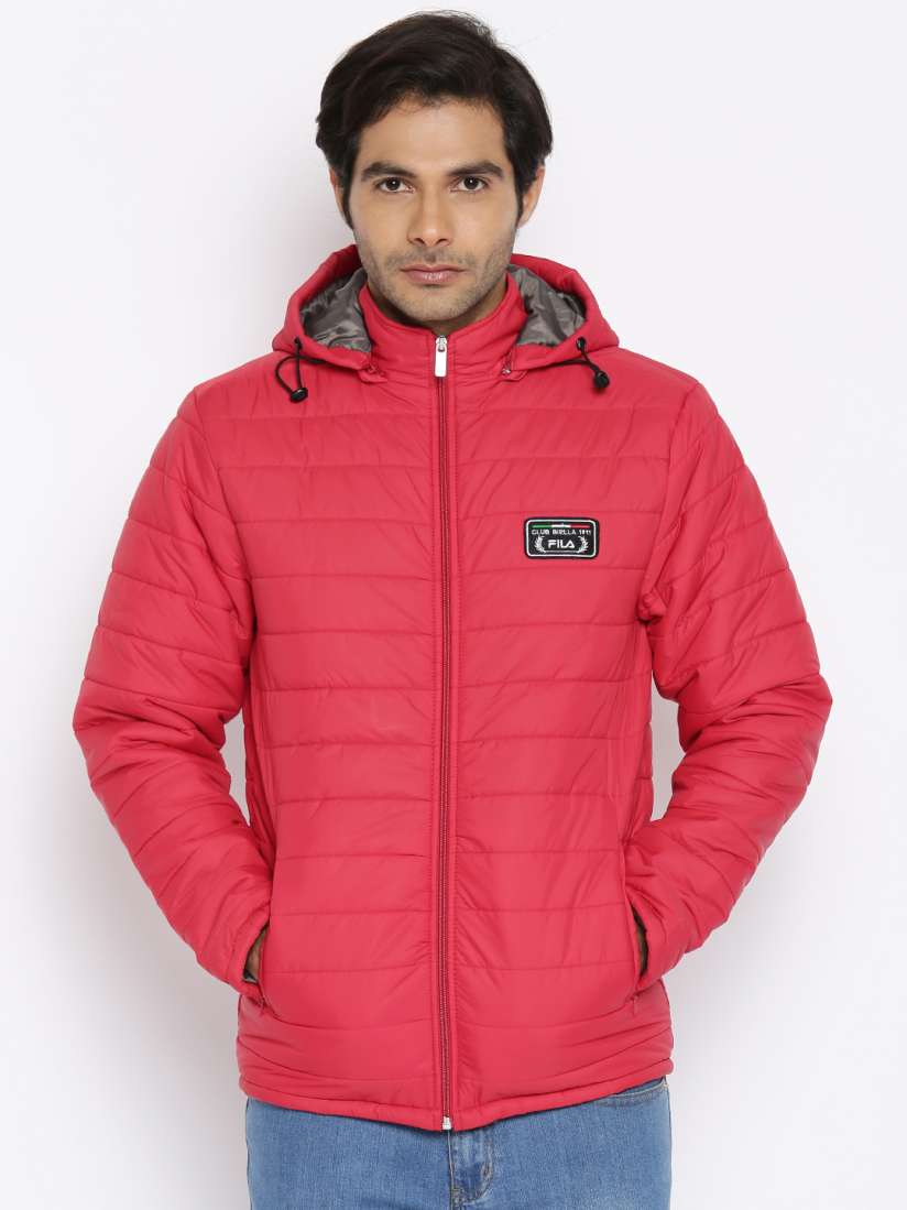 Fila red puffer jacket outlet