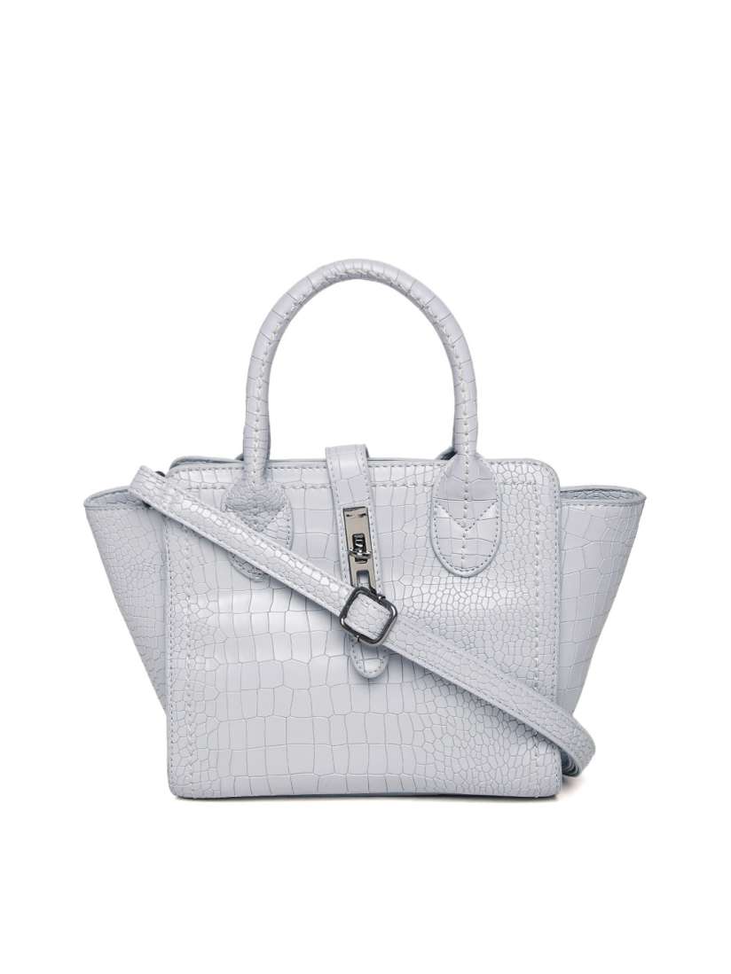 Buy CODE by Lifestyle Grey Snakeskin Textured Handbag with Sling Strap Handbags for Women 1607442 Myntra