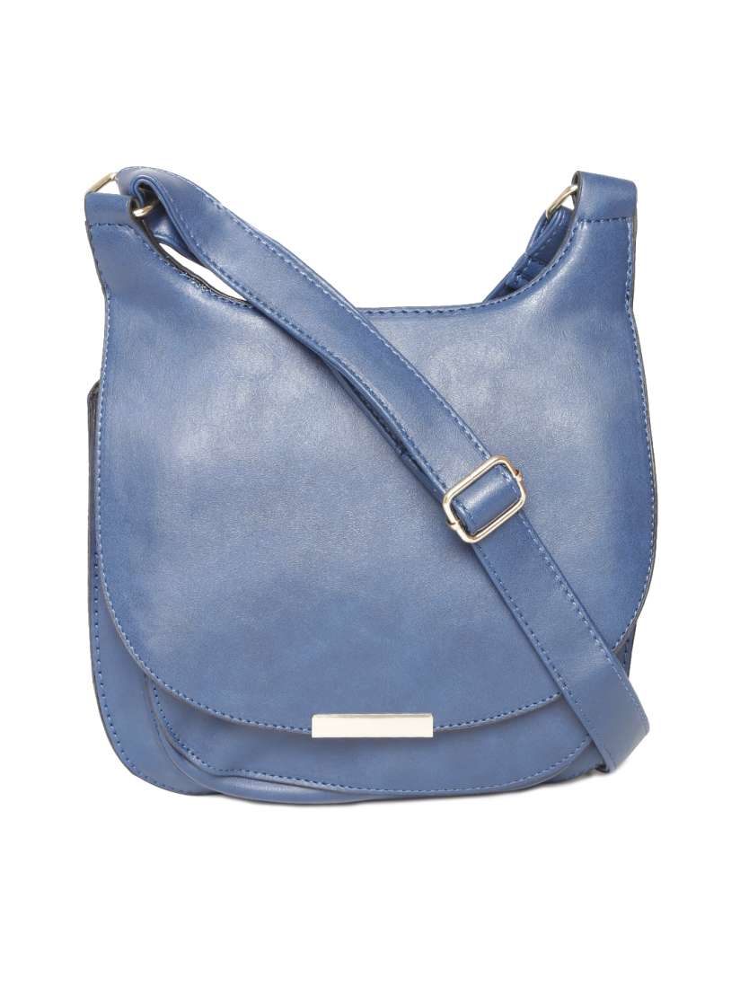 Buy Lino Perros Blue Sling Bag Handbags for Women 1608195 Myntra