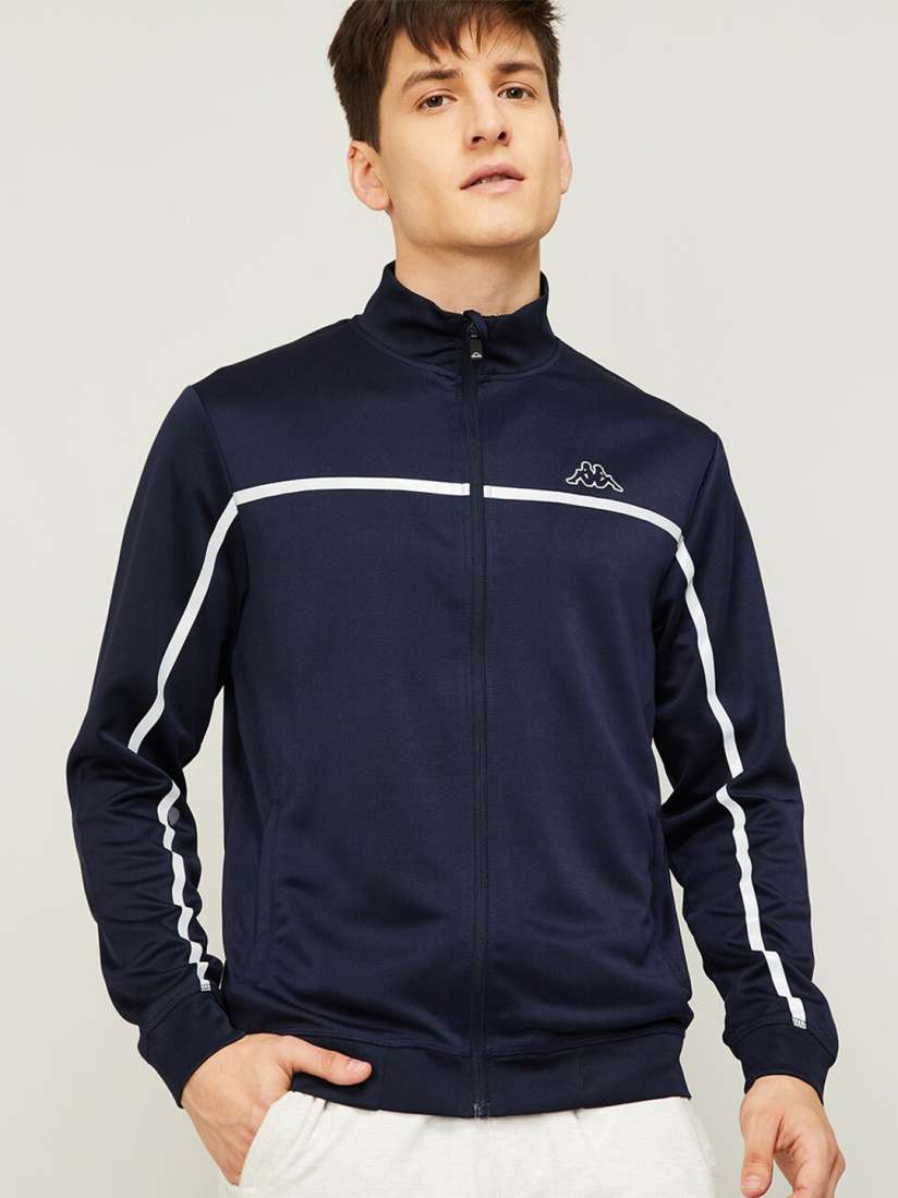 Buy Kappa Men Navy Blue Sweatshirt Sweatshirts for Men 16084728 Myntra