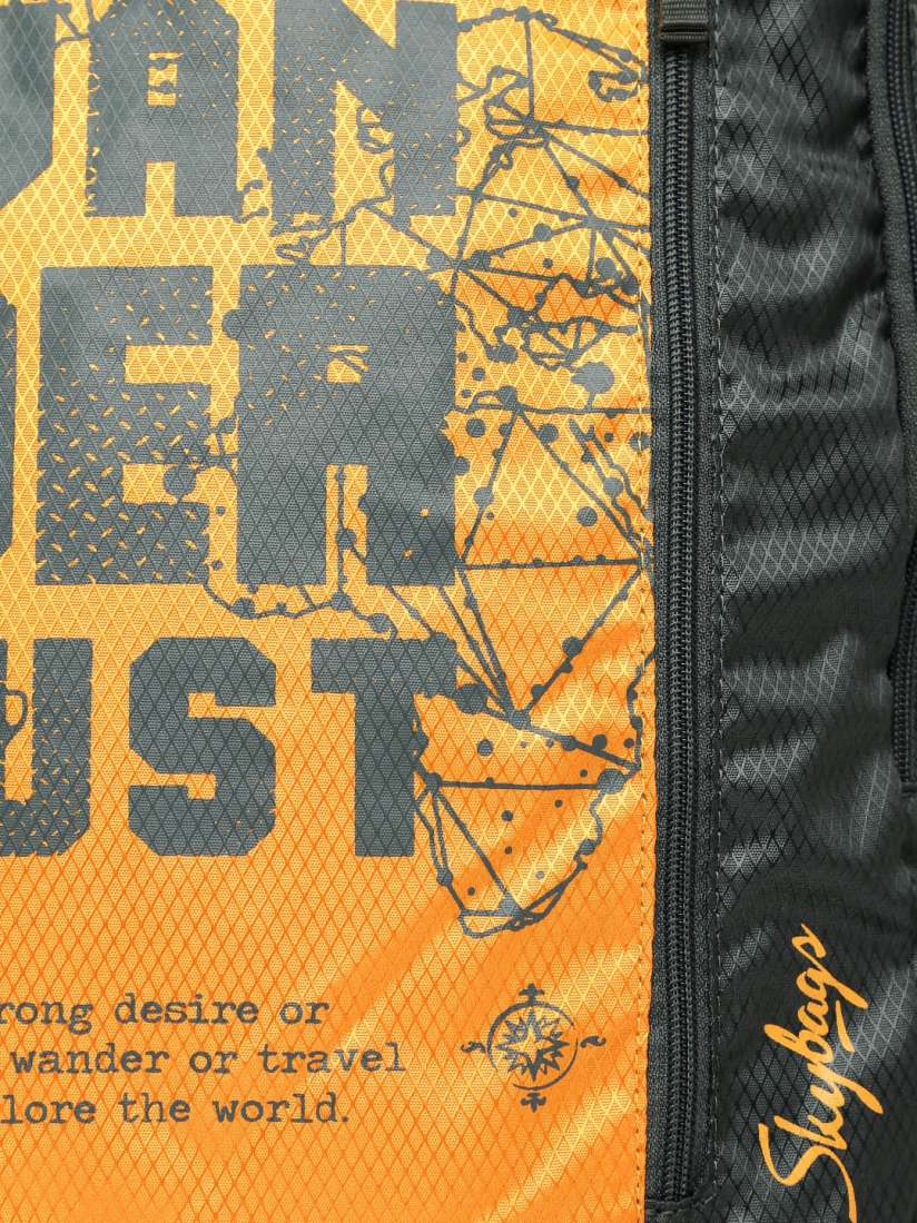 Skybags pixel plus 04 orange backpack on sale