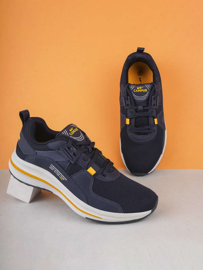 Navy and mustard shoes deals