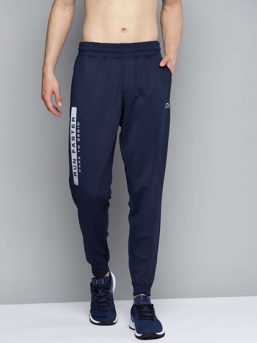 Jogging Bottoms Slazenger Navy Tracksuit Bottoms Slazenger Cuffed