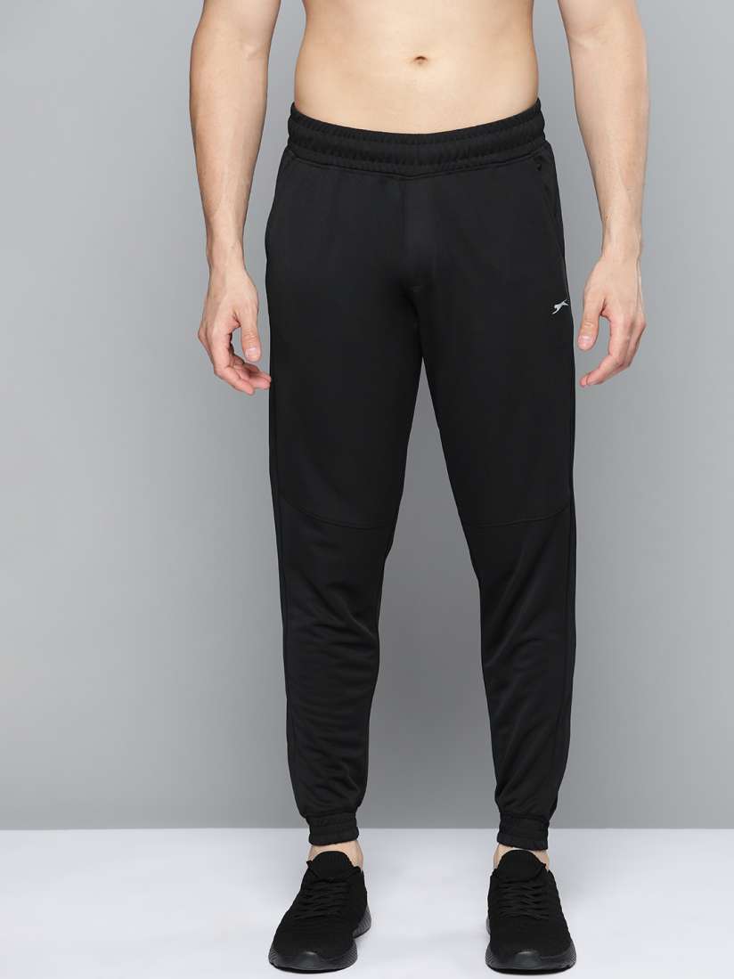 Buy Slazenger Men Black Solid Running Rapid Dry Joggers Track Pants for Men 16115254 Myntra