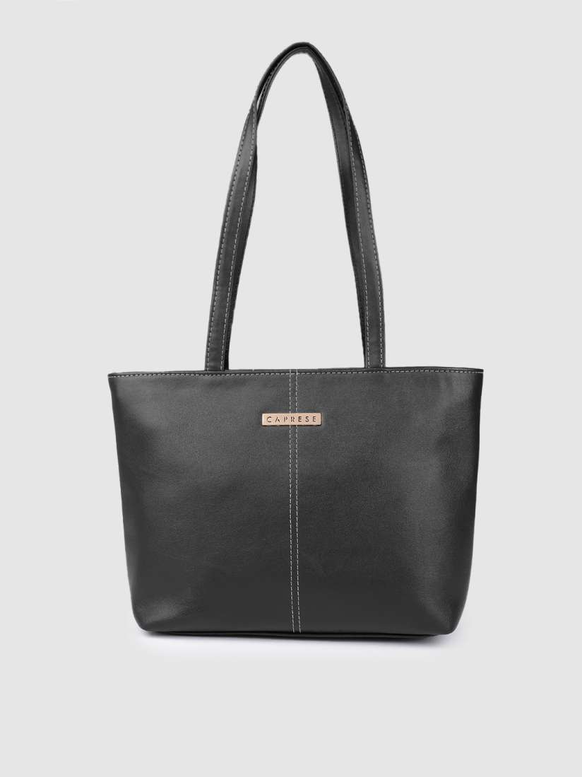 Buy Caprese Blue PU Structured Shoulder Bag Handbags for Women 16123322 Myntra