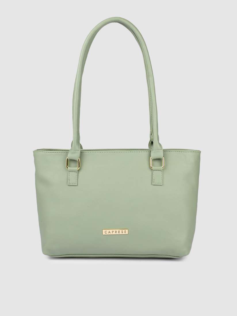Caprese green handbag hot sale