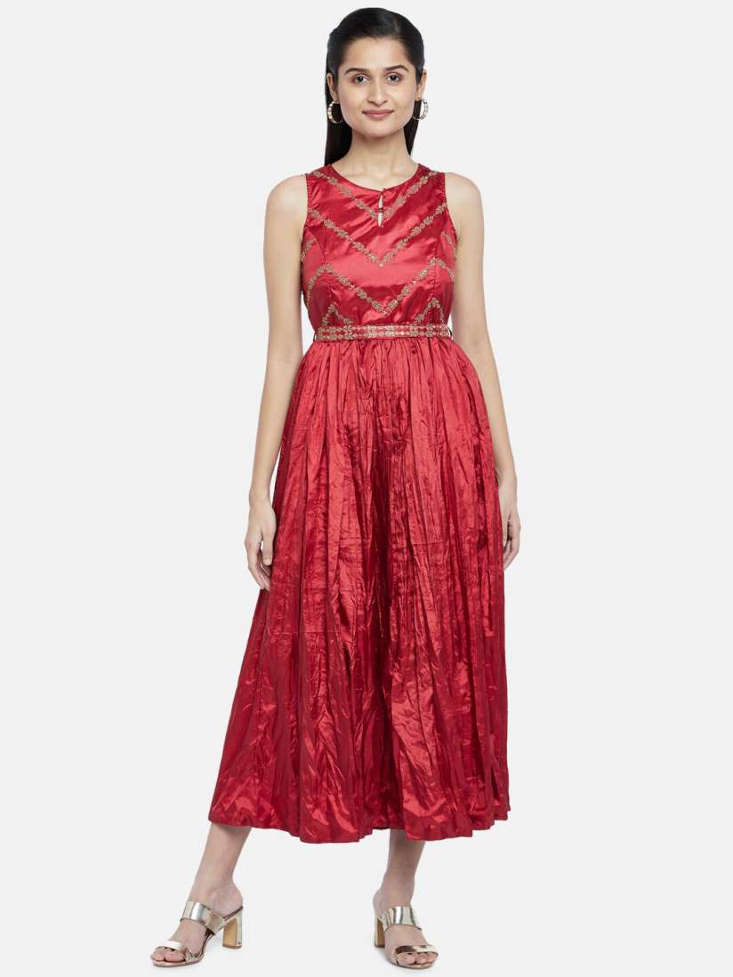 Pantaloons red dress on sale