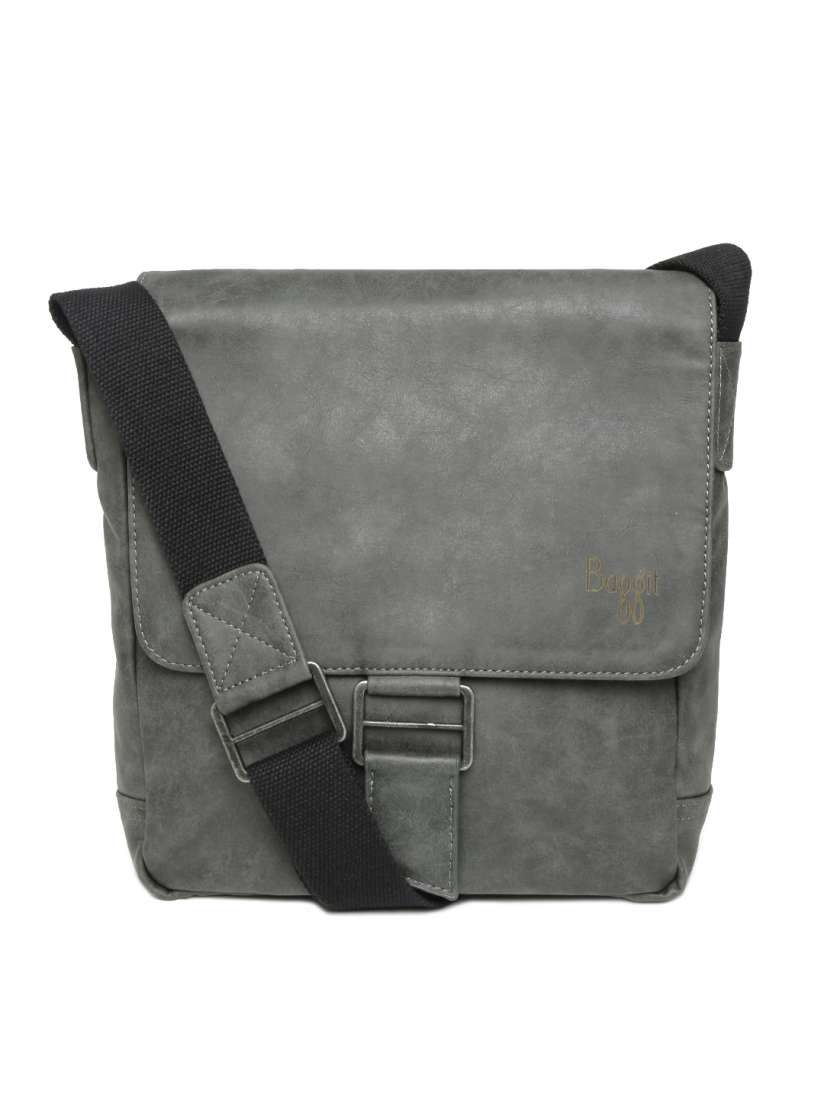 Buy Baggit Men Grey Messenger Bag Messenger Bag for Men 1612586 Myntra