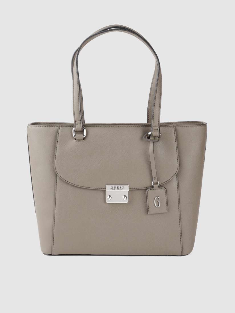 Buy GUESS Olive Green Saffiano Textured Shoulder Bag Handbags for Women 16164758 Myntra