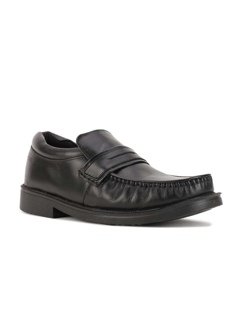 Bata black formal shoes for men sales