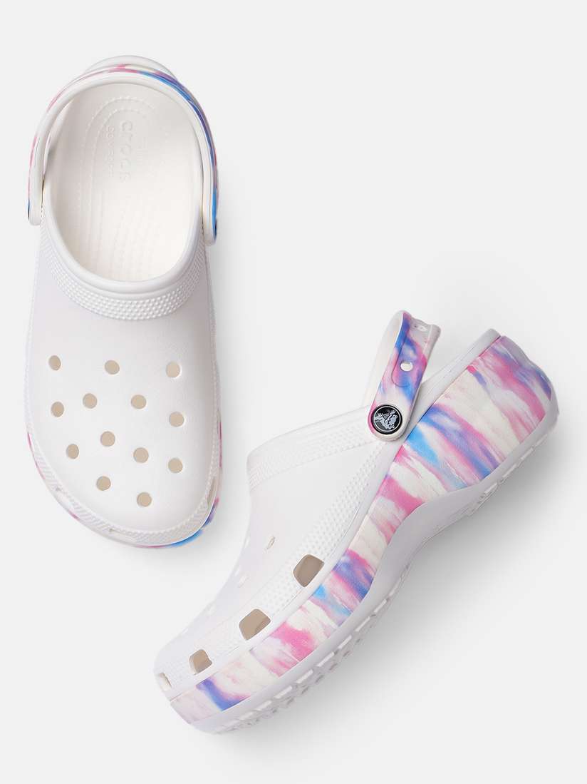 classic platform clog white classic crocs womens