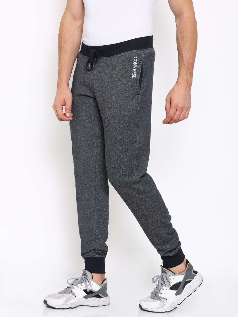 Grey Jogger Pants With Converse Shoes Converse Essentials Women's