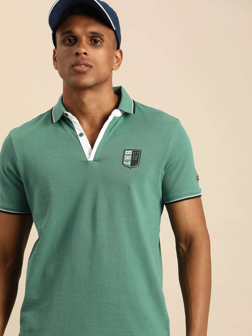 Mens mint green polo shirt clearance