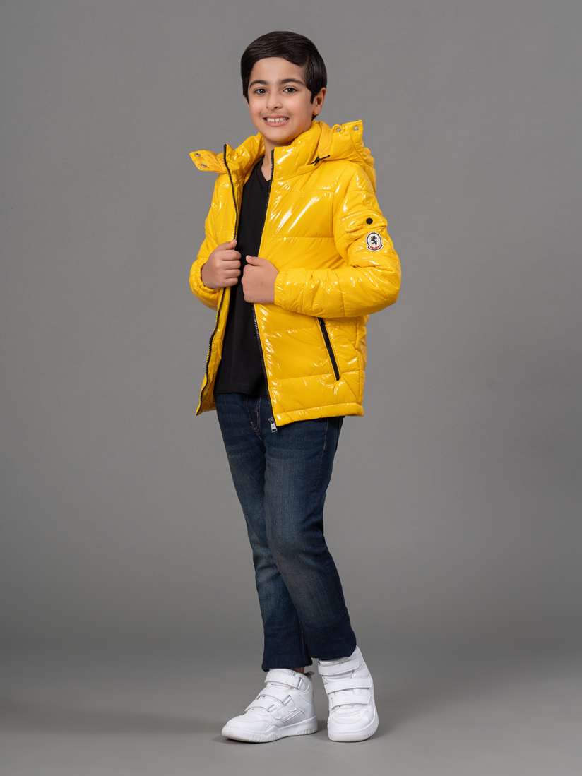 Buy Red Tape Kids Unisex Yellow Padded Jacket Jackets for Unisex Kids 16178116 Myntra