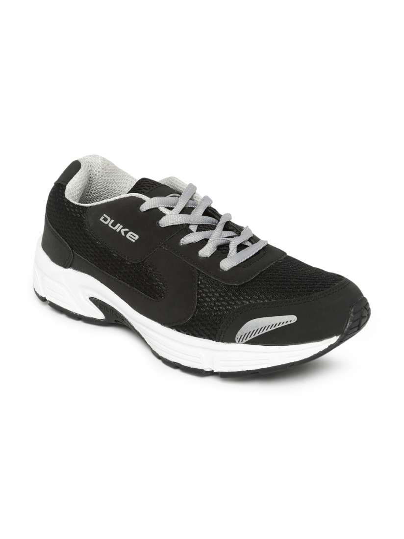 Buy Duke Men Black Running Shoes Sports Shoes for Men 1618106 Myntra