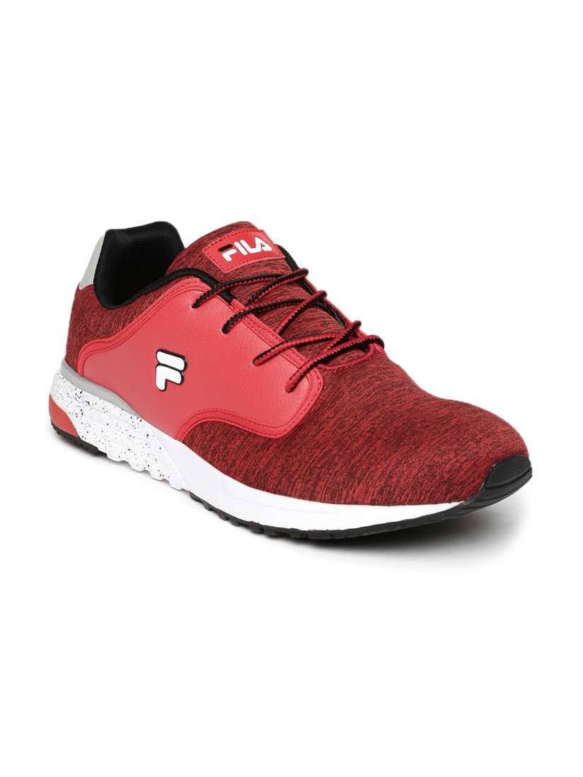 Buy FILA Men Red Solid Vitaly Sneakers Casual Shoes for Men 1618132 Myntra
