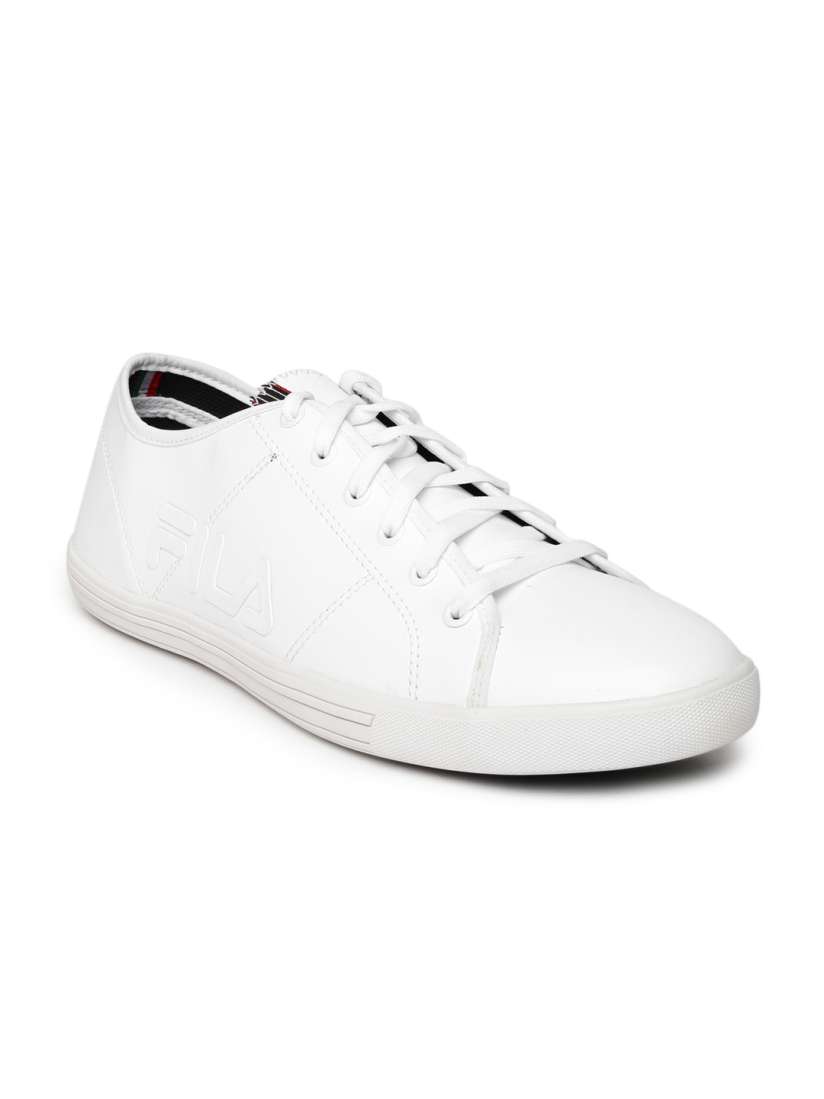 Buy FILA Men White Solid Pride Sneakers Casual Shoes for Men 1618135 Myntra