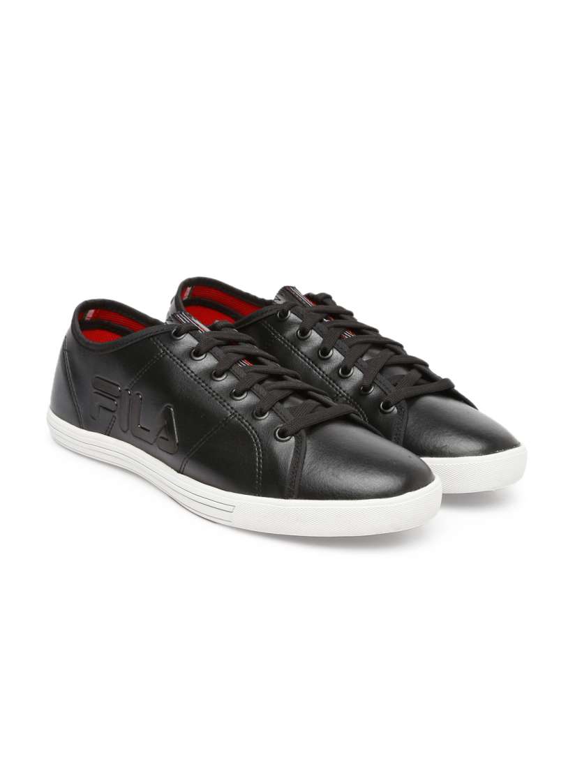 Buy FILA Men Black Solid Pride Sneakers Casual Shoes for Men 1618137 Myntra