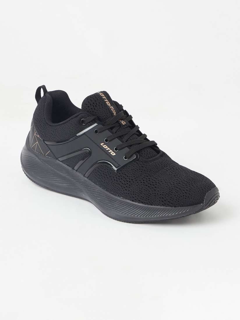 Buy Lotto Men Black Mesh Running Shoes Sports Shoes for Men 16182154 Myntra