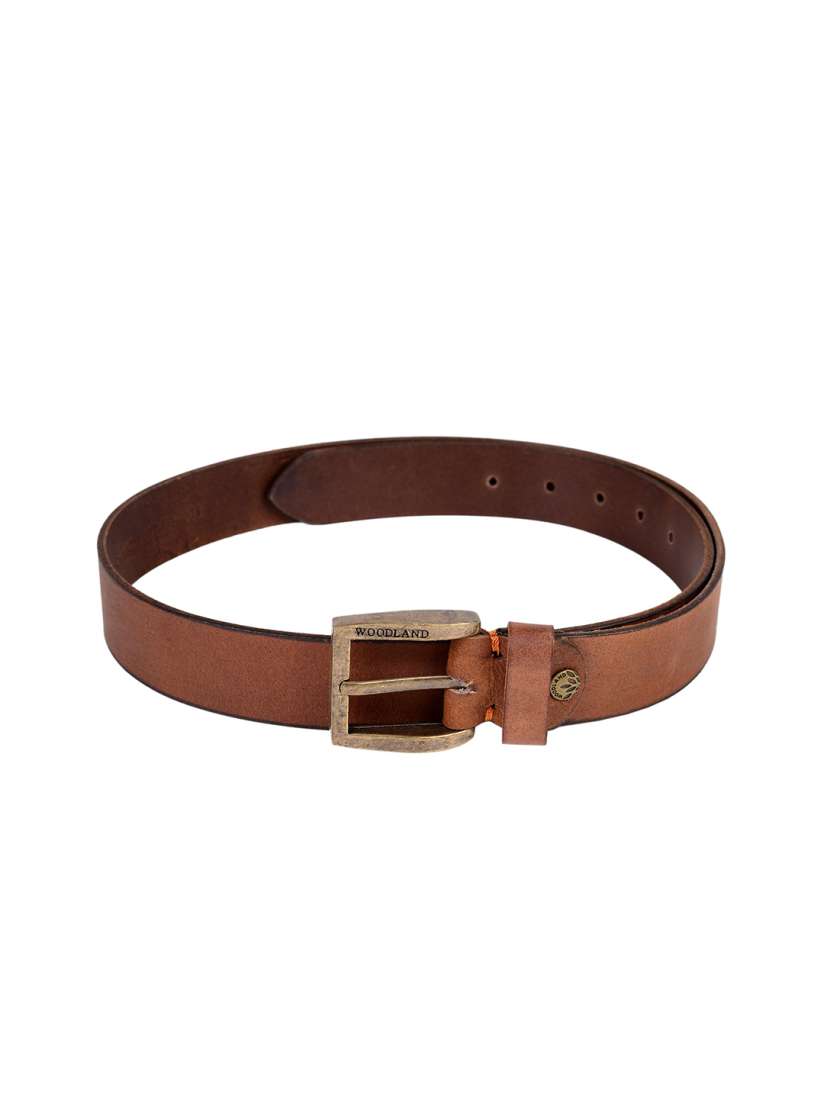 Buy Woodland Men Tan Brown Leather Belt Belts for Men 1618256 Myntra