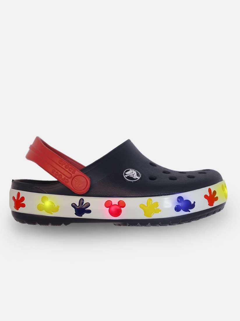 Buy Crocs Kids Navy Blue Disney Mickey Lights Clogs Flip Flops for Unisex Kids 16201728 Myntra