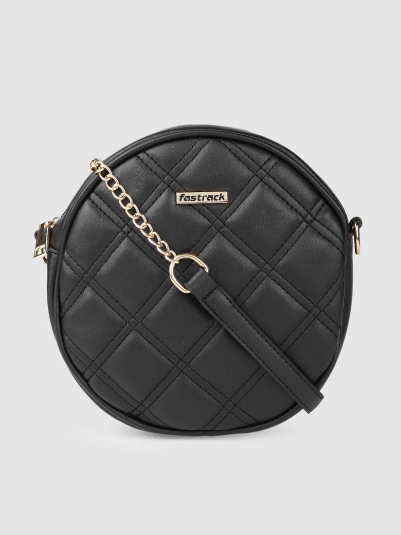 Buy Fastrack Black Quilted Sling Bag Handbags for Women 16205098 Myntra