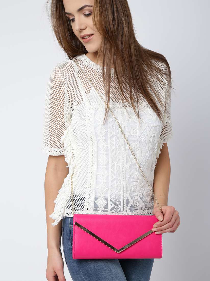 Aldo pink clutch outlet