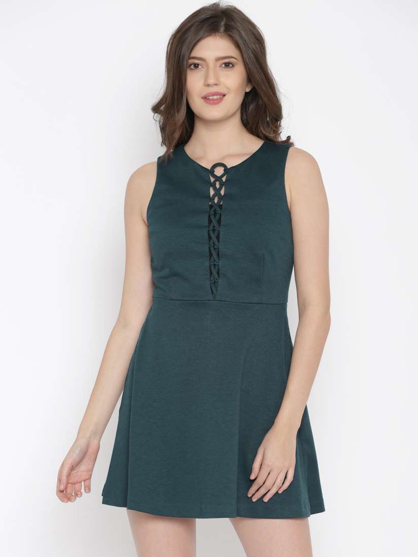 Forever 21 teal dress clearance
