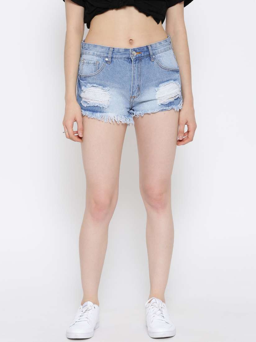 Forever 21 High Waisted Jean Shorts Retro High Rise Denim Shorts