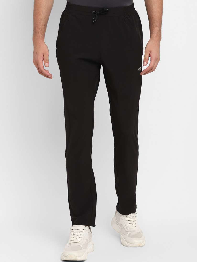 Buy FURO by Red Chief Men Black Solid Track Pants Track Pants for Men 16223926 Myntra