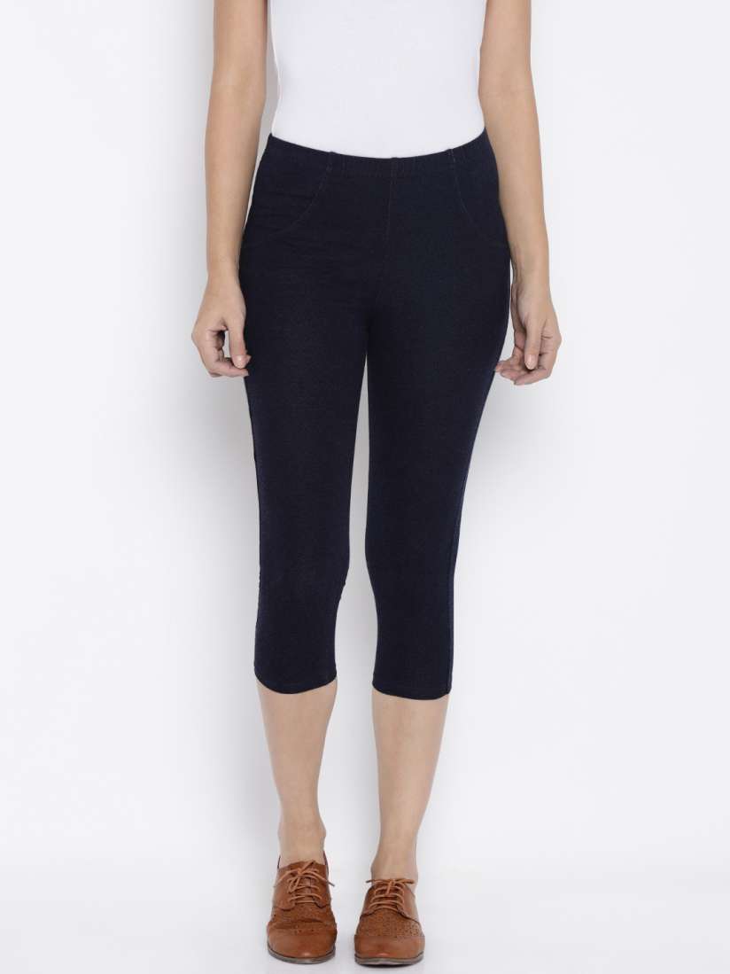 Myntra black jeggings 2025