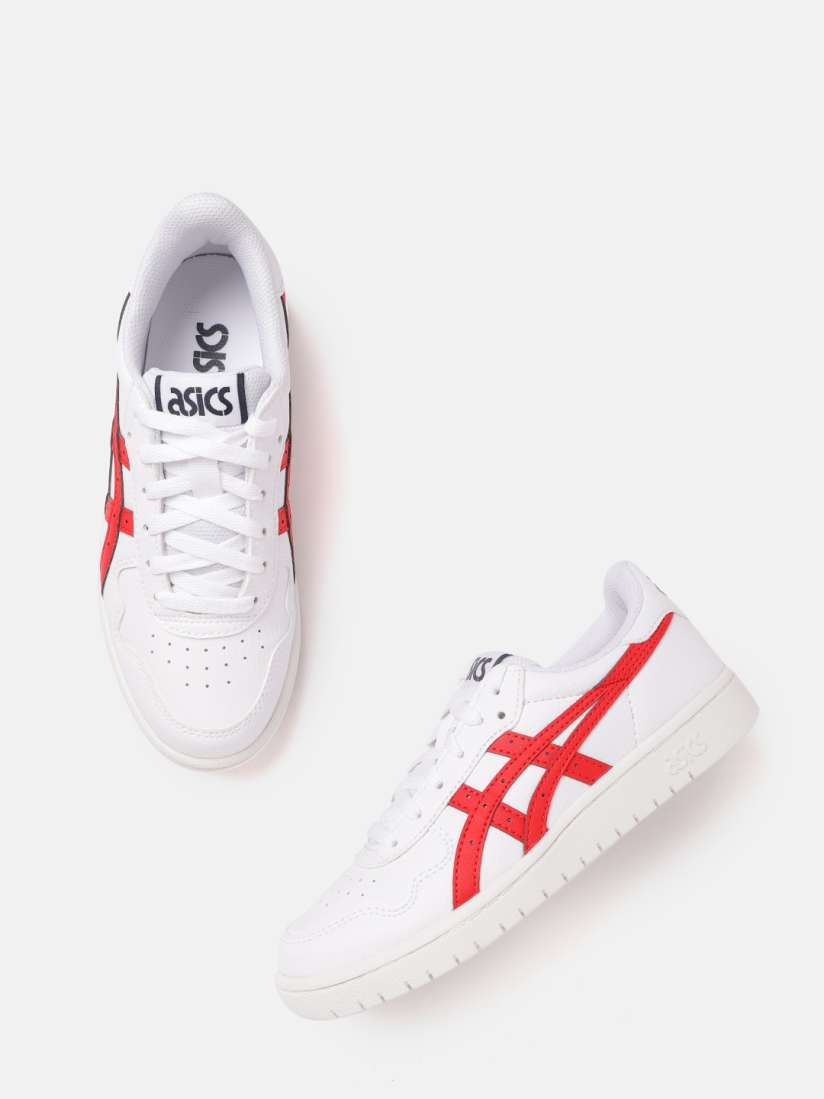 Asics casual shoes white shop