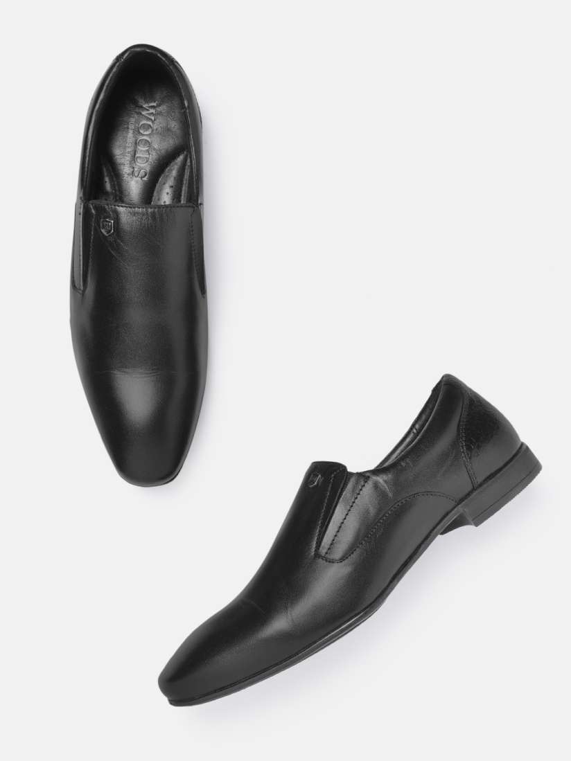 Woods men's leather formal shoes top