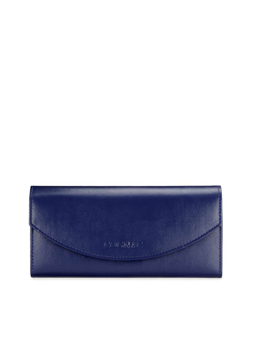 Buy COGNAC Blue Wallet Wallets for Women 1623876 Myntra