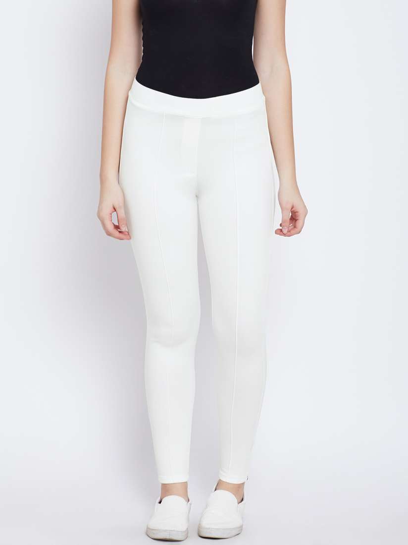 White treggings cheap