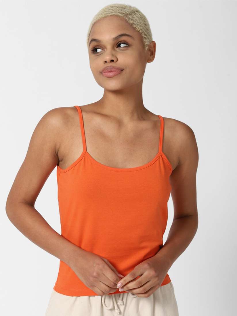 Orange tops forever 21 shop