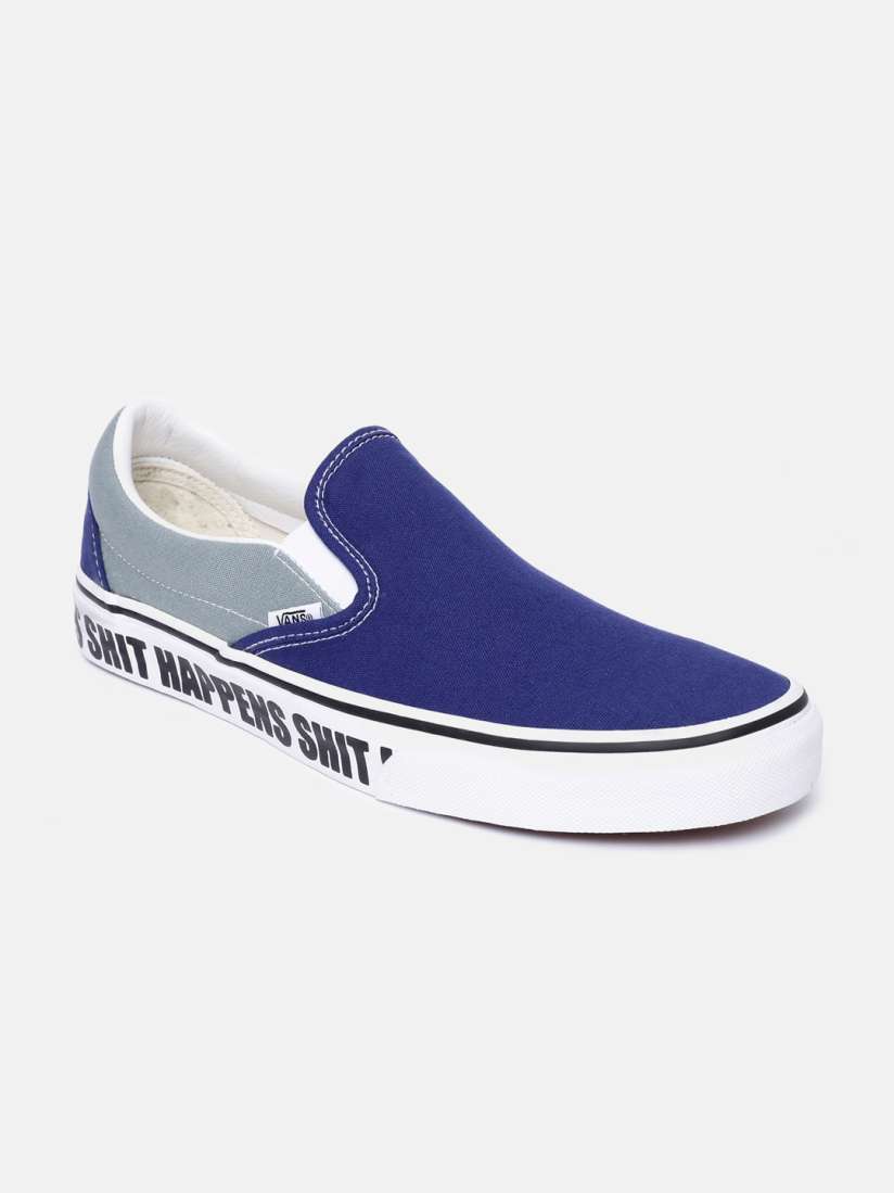 Buy Vans Unisex Blue Slip On Sneakers Casual Shoes for Unisex 16263412 Myntra