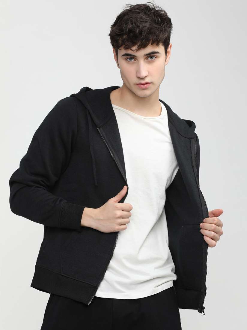Buy HIGHLANDER Men Black Hooded Sweatshirt Sweatshirts for Men 16269616 Myntra