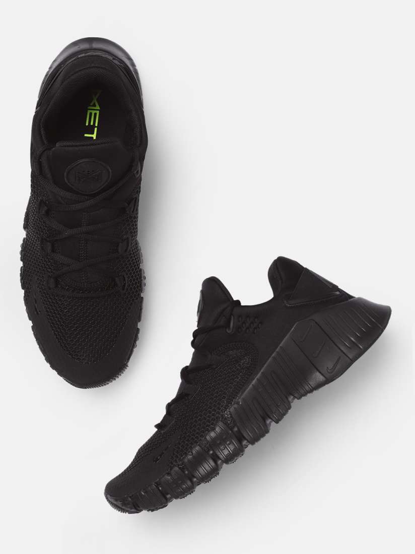 Buy Nike Unisex Black Textile FREE METCON 4 Training Shoes Sports Shoes for Unisex 16274028 Myntra