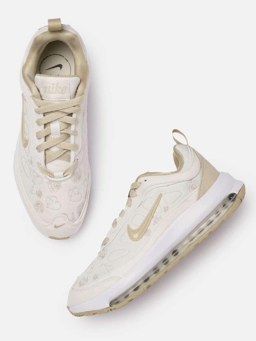 Buy Nike Women Off White Floral Embroidered Sneakers Casual Shoes for Women 16274254 Myntra