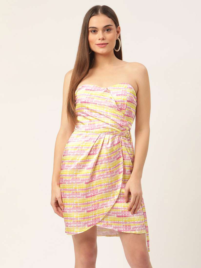 Kendall and kylie striped dress deals