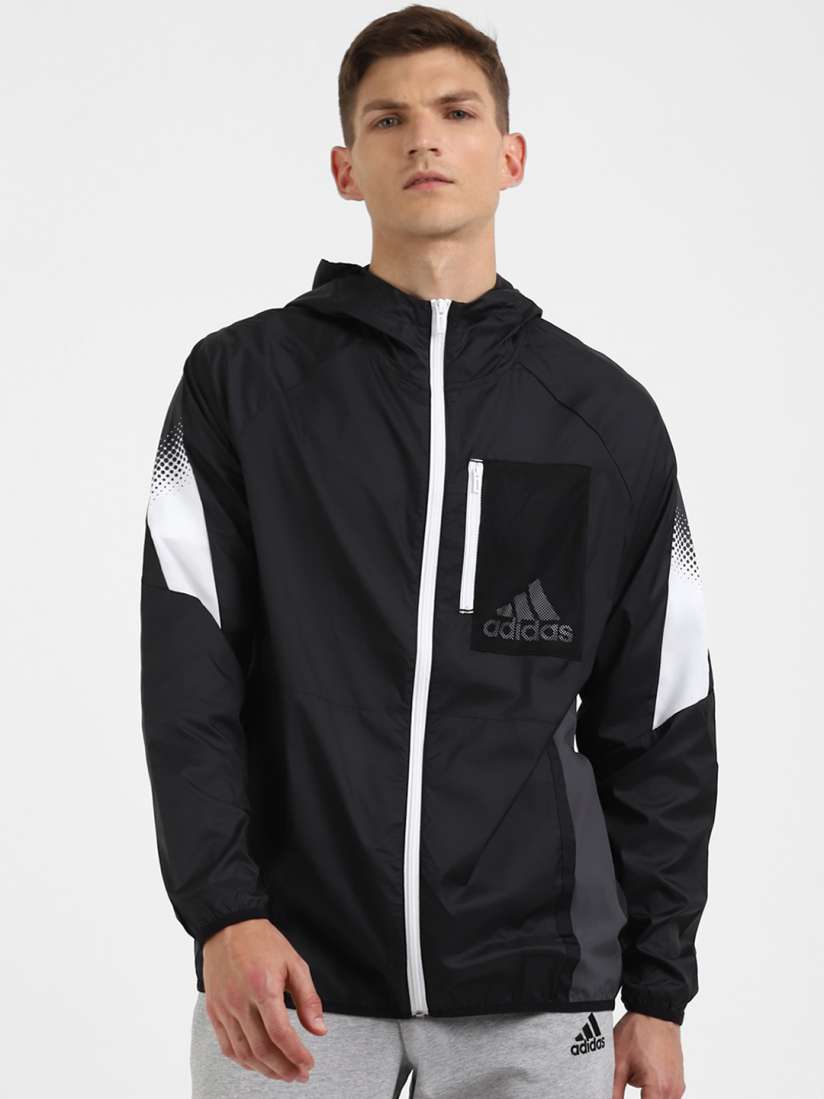 Adidas gym jacket new arrivals