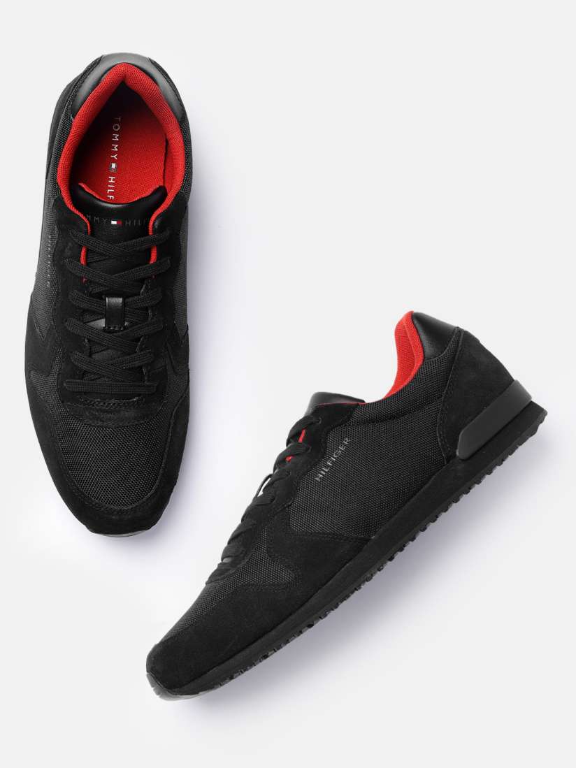 Buy Tommy Hilfiger Men Black Sneakers Casual Shoes for Men 16289762 Myntra