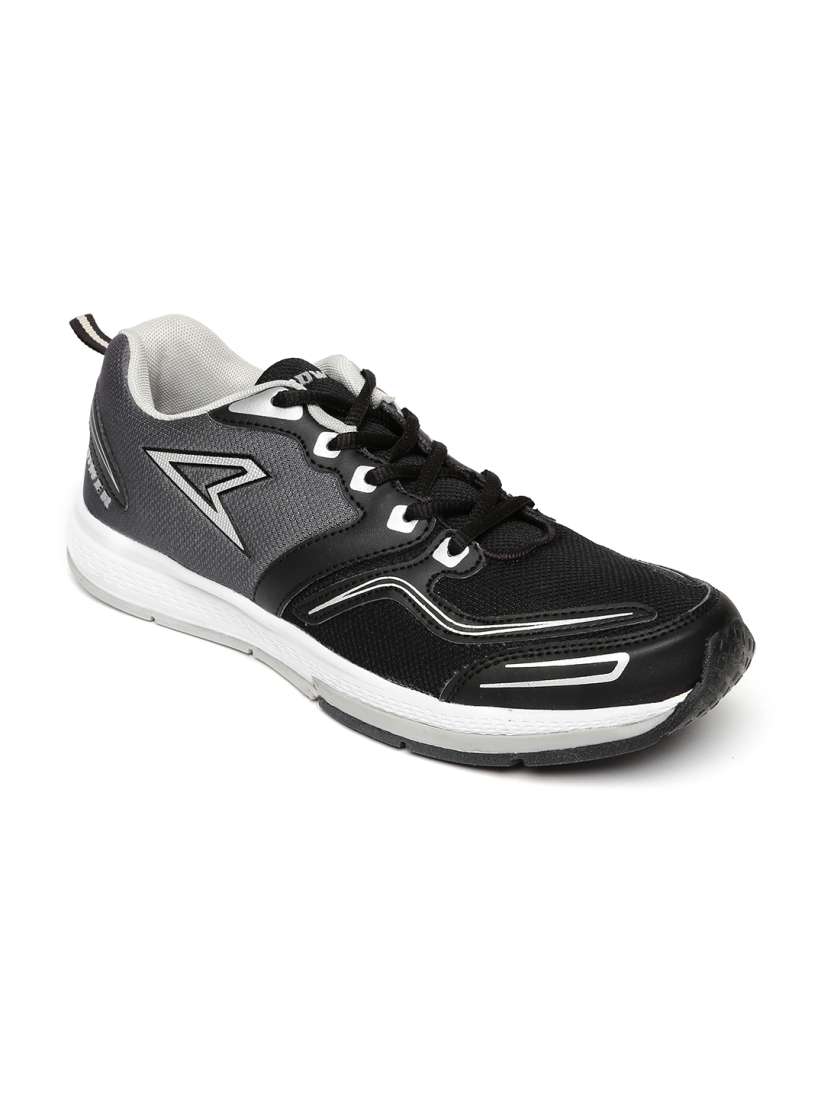 Buy Power Men Black Grey Smith Running Shoes Sports Shoes for Men 1629862 Myntra