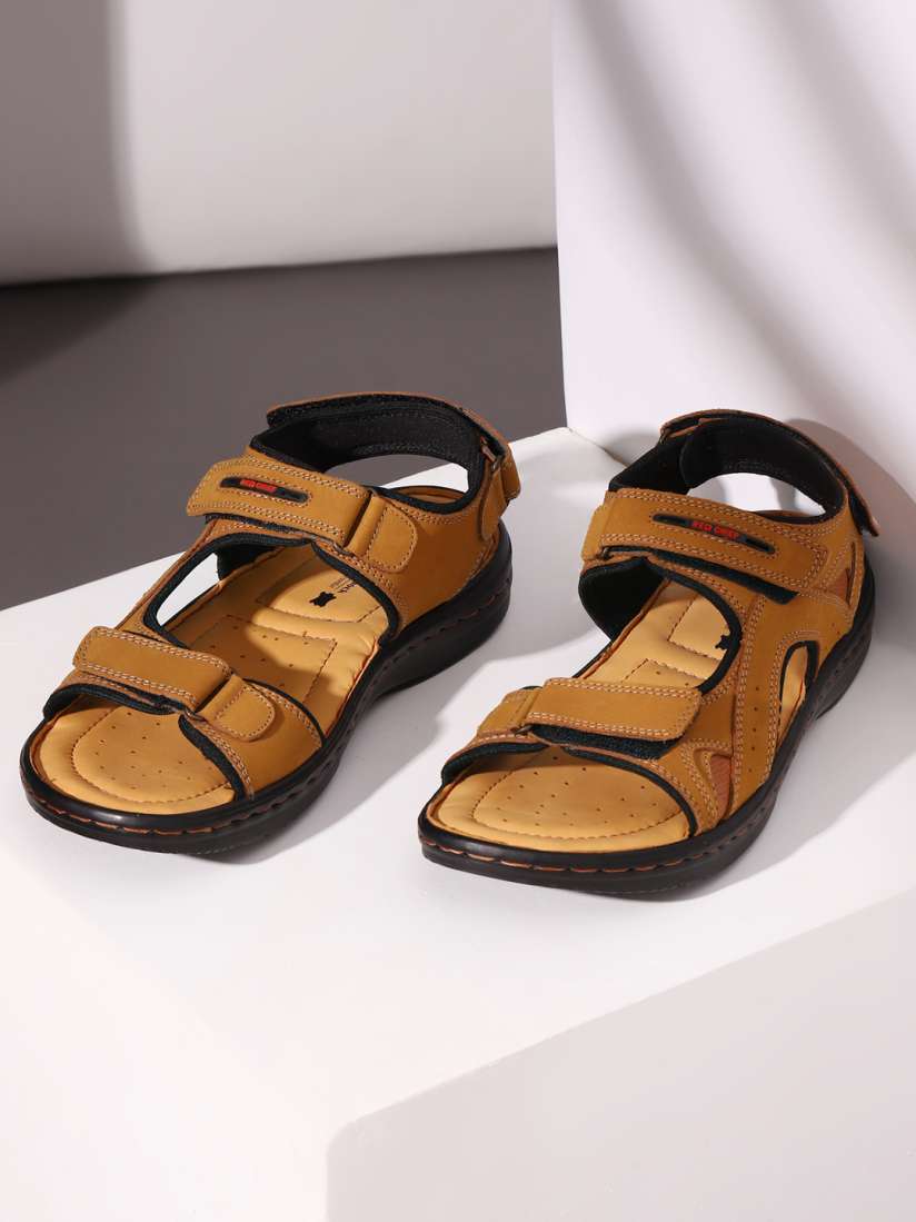 Buy Red Chief Men Brown Solid Comfort sandals Sandals for Men 16302898 Myntra