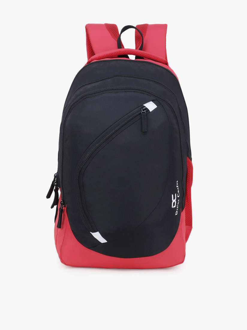 Buy Dezire Crafts Unisex Black Pink Brand Logo Embellished Backpack Backpacks for Unisex 16317976 Myntra