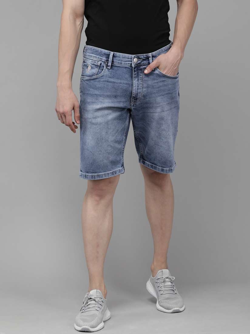 Us polo denim shorts discount